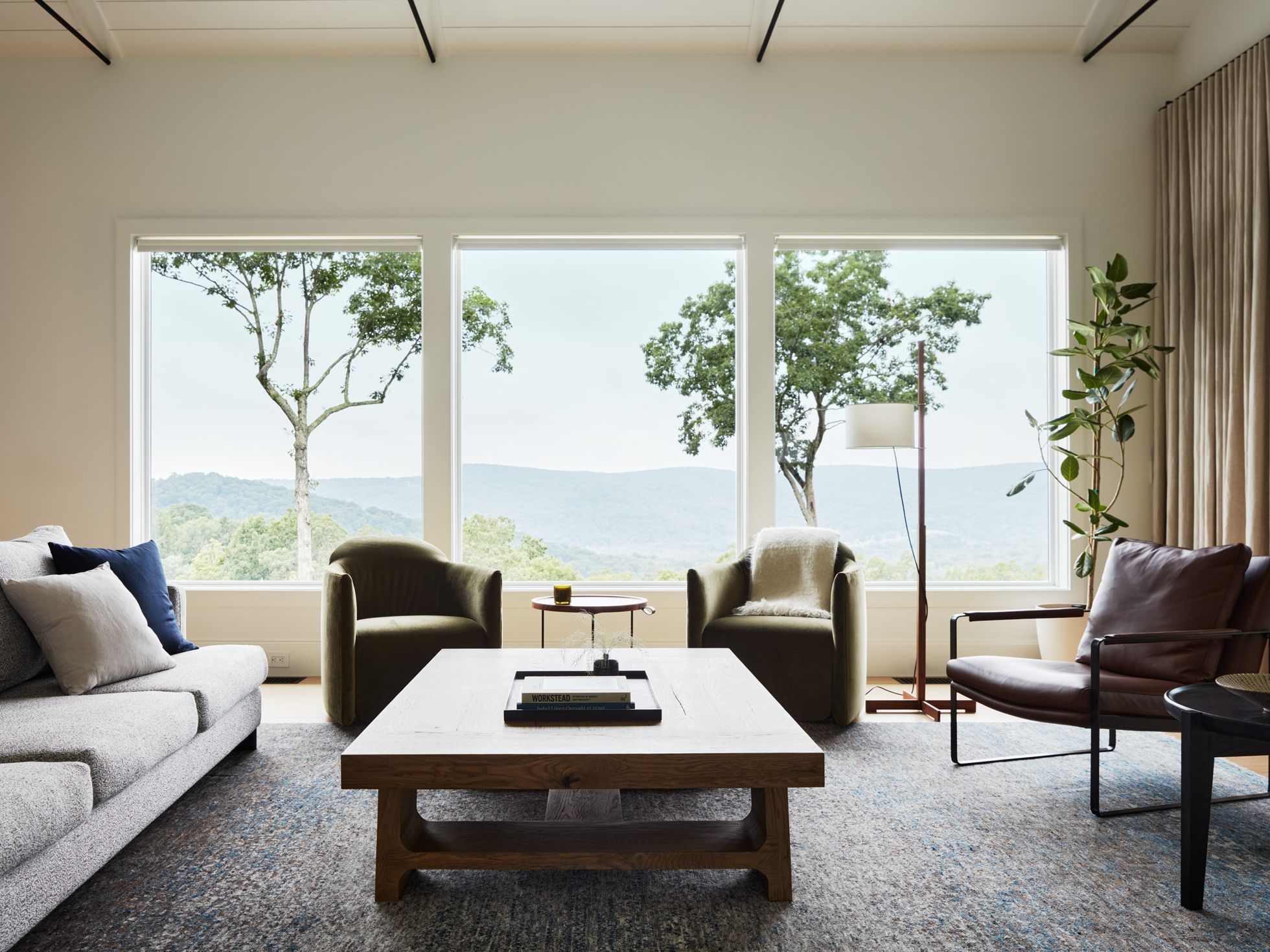 Interior of a renovated apartment living room
